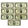Image 1 : U.S., F.R.N., $10, Series of 1934D, 1950, 1950A and $100 Series 1934C, Issued Banknote Assortment.