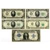Image 1 : U.S. Federal Reserve Notes and Silver Certificate, 1923 to 1985, Issued Banknote Assortment.