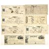 Image 1 : IN. MO. NY. Bills of Exchange and Bank Draft Assortment, ca.1860-64.