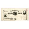 Image 1 : NY. Erie County Savings Bank, 1893, Unique Approval Proof Draft from the ABNC Archives.