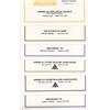 Image 1 : ABNC, Hawaii, 1993 Reprint Proof Stamp Souvenir Card Collection of 5 Sets of 6 Different Proofs.