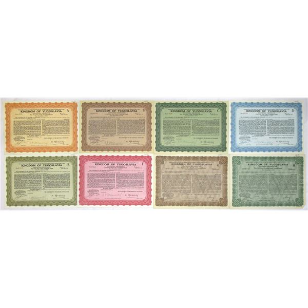 Yugoslavia. Kingdom of Yugoslavia, Fractional Certificate 1956, Issued Funding Bond Group