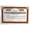 Image 2 : NY. Manufacturers and Traders Trust Co., ND (1920 to 1930s), Specimen Stock Certificate Pair.