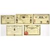 Image 2 : Banking, Finance & Exchange Assortment, ca. 1880 to 1930s Stock Certificate Assortment.