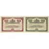 Image 1 : NY. Earl Radio Corp., 1929, I/U Stock Certificate Pair, Issued Right before and After the 1929 Stock