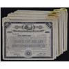 Image 1 : NJ. American Thread Co., 1907 to 1937, I/C Stock Certificate Assortment.