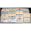 Image 1 : Brewing and Distilling Companies, ca.1900s to 1950s, Issued Stock and Bond Assortment.