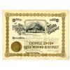 Image 1 : CO. Bull Hill Gold Tunnel Company, Cripple Creek, 1896, I/U Stock Certificate.