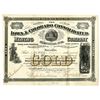 Image 1 : CO. Iowa & Colorado Consolidated Mining Company, 1881 I/U Stock Certificate