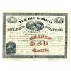 Image 1 : KS. Rio Bonito Silver Mining Co., 1883, I/U Stock Certificate.