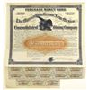 Image 1 : MA. Massachusetts and New Mexico Consolidated Mining Co., 1882. I/U Bond.
