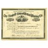 Image 1 : NY. Farwell Consolidated Mining Co., 1881, I/U Stock Certificate.