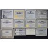 Image 1 : CO. Mining Stock Certificate Collection of U/U Stock Certificates, 1880s to 1910s.