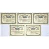 Image 2 : IN. Belt Rail Road & Stock Yard Co., 1900 to 1909, I/C Stock Certificate Group[.