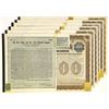 Image 1 : NJ. New Jersey and New York Railroad Co., 1892, I/U Bond Assortment.