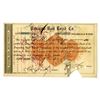 Image 1 : Panama. Panama Rail Road Co., 1872, /IC Stock Certificate With Imprinted Revenue RN U-1
