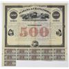 Image 1 : TN. Alabama & Chattanooga Railroad Co., 1871, $500 I/U Bond.
