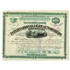 Image 1 : TX. International & Great Northern Railroad Co., 1877, I/C Stock Certificate.