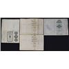 Image 2 : Atlantic and Pacific Railroad Certificates, 1880 and 1887 I/U Gold and Income Coupon Bond Quartet.