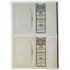 Image 2 : WA. Snohomish Valley Railway Co., 1906, Partially Issued Gold Coupon Bond Pair.