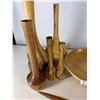 Image 5 : Hand-Turned Wooden Plate and Rolling Pin
