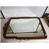 Image 1 : Wall Mirror with Carved Wooden Frame
