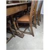Image 4 : Wooden Dining Table with 6 Chairs