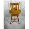 Image 2 : Wooden High Chair with Tray