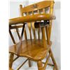 Image 3 : Wooden High Chair with Tray