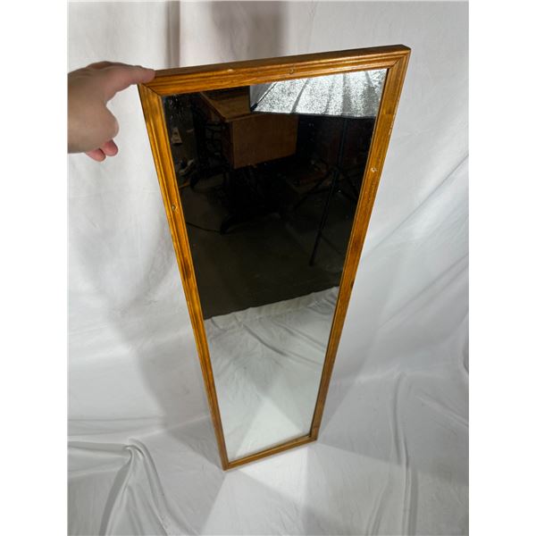 Tall Framed Wall Mirror