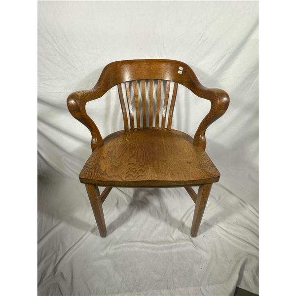 Oak Windsor-Style Armchair
