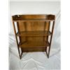 Image 1 : Wooden Three-Tier Shelving Unit