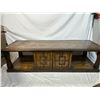 Image 1 : Large Oak Coffee Table with Storage