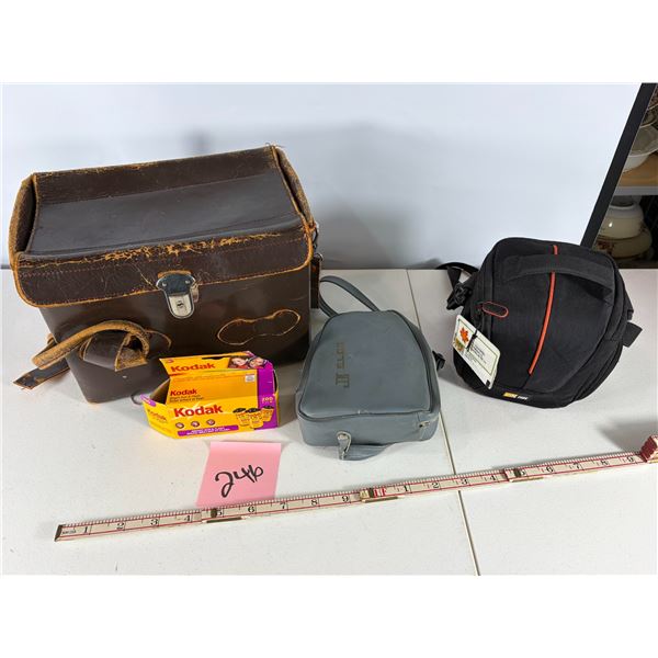 Camera Bags and Cases with Kodak Film and Accessories