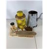 Image 4 : Mixed Vintage Kitchen and Household Items Including Tin and Enamelware