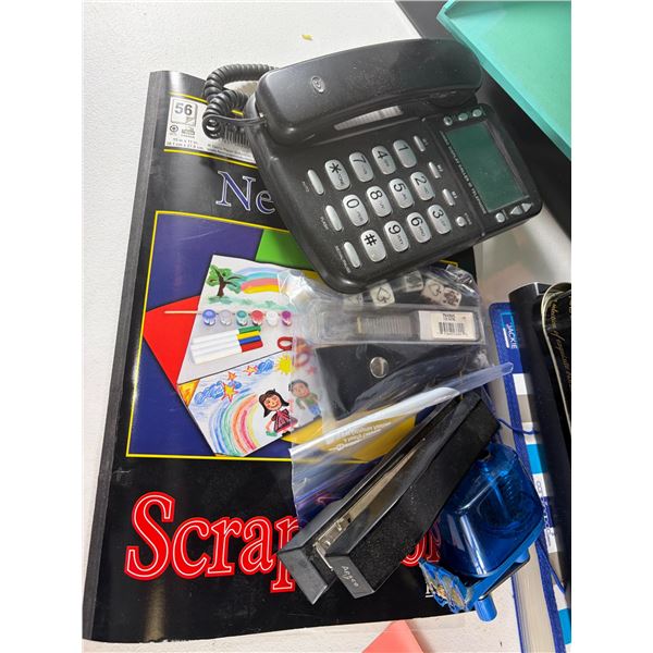 Mixed Office and Desk Supplies Lot