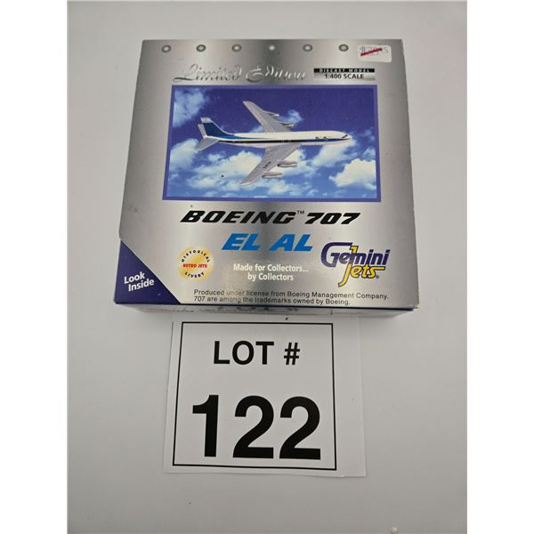GEMINI JETS / EL AL BOEING 707 LIMITED EDITION (1:400) [DIE-CAST]
