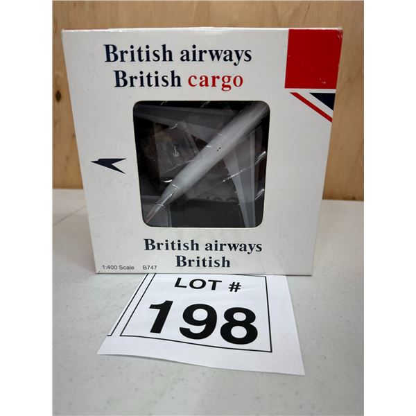 BRITISH AIRWAYS CARGO / BOEING 747 (1:400) [DIE-CAST]