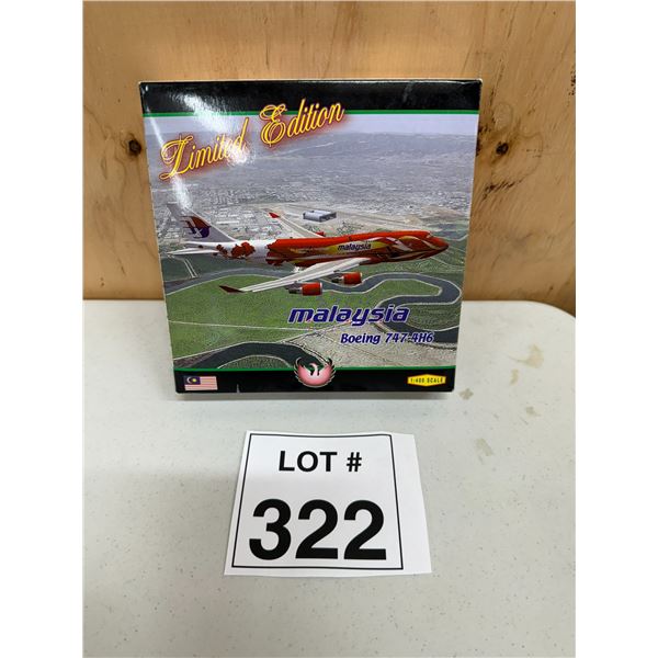 PHOENIX MODELS / MALAYSIA AIRLINES BOEING 747-4H6 (1:400) [DIE-CAST]