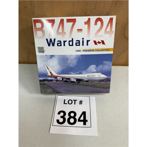 WARDAIR BOEING 747-124 (1:400) [DIE-CAST]