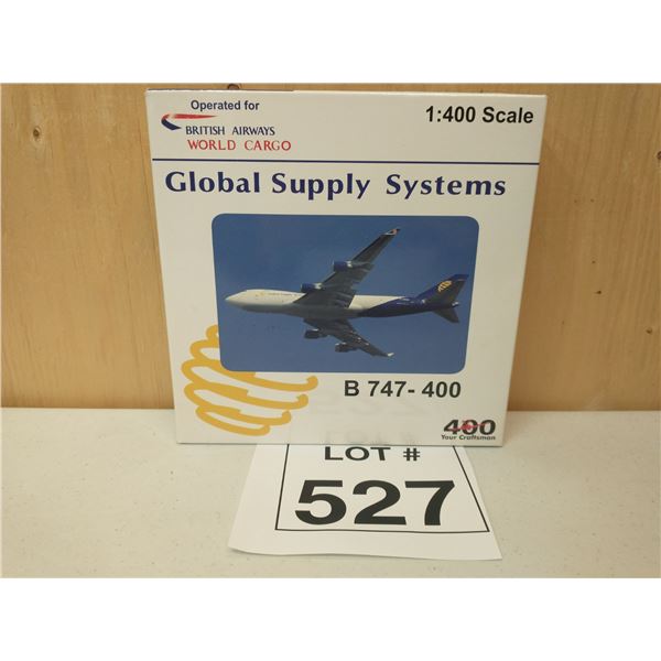 400 / GLOBAL SUPPLY SYSTEMS / BOEING 747-400 (1:400) [DIE-CAST]