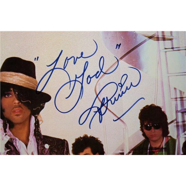 Prince signed Poster