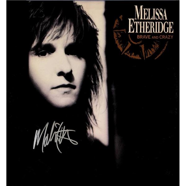 Melissa Etheridge signed Brave And Crazy album