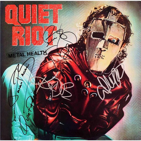Quiet Riot Signed Album