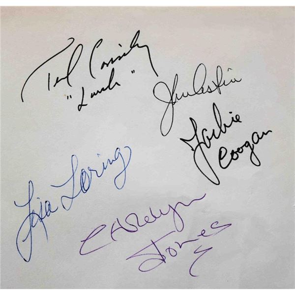 Addams Family signature slip