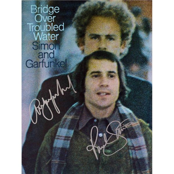 Simon And Garfunkel A Bridge Over Troubled Water Signed Sheet Music