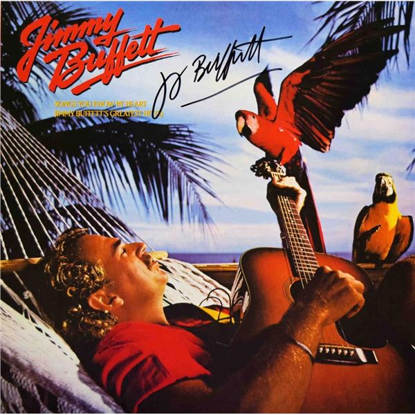 Jimmy Buffett Signed Album
