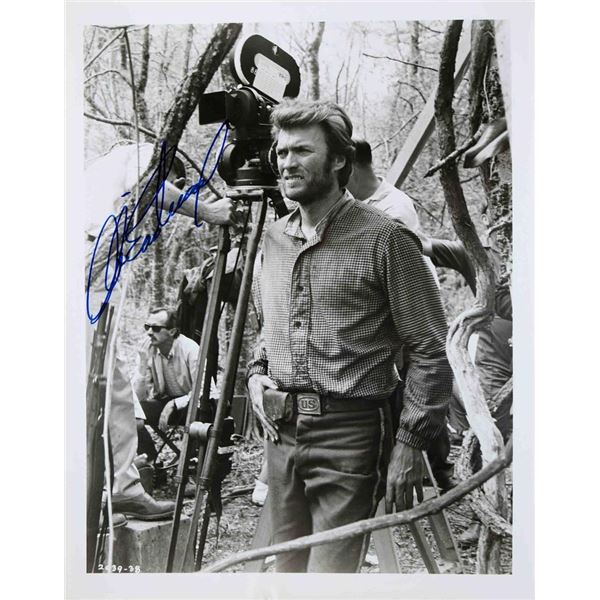 Clint Eastwood signed photo