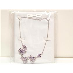 30.00Ctw AAA Amethyst & Ruby Hand Craft Necklace