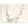 Image 1 : 20Ctw AAA Blue Topaz & Burmese Ruby Drop In Design